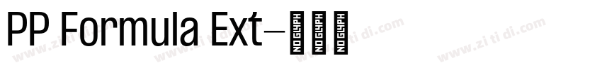 PP Formula Ext字体转换